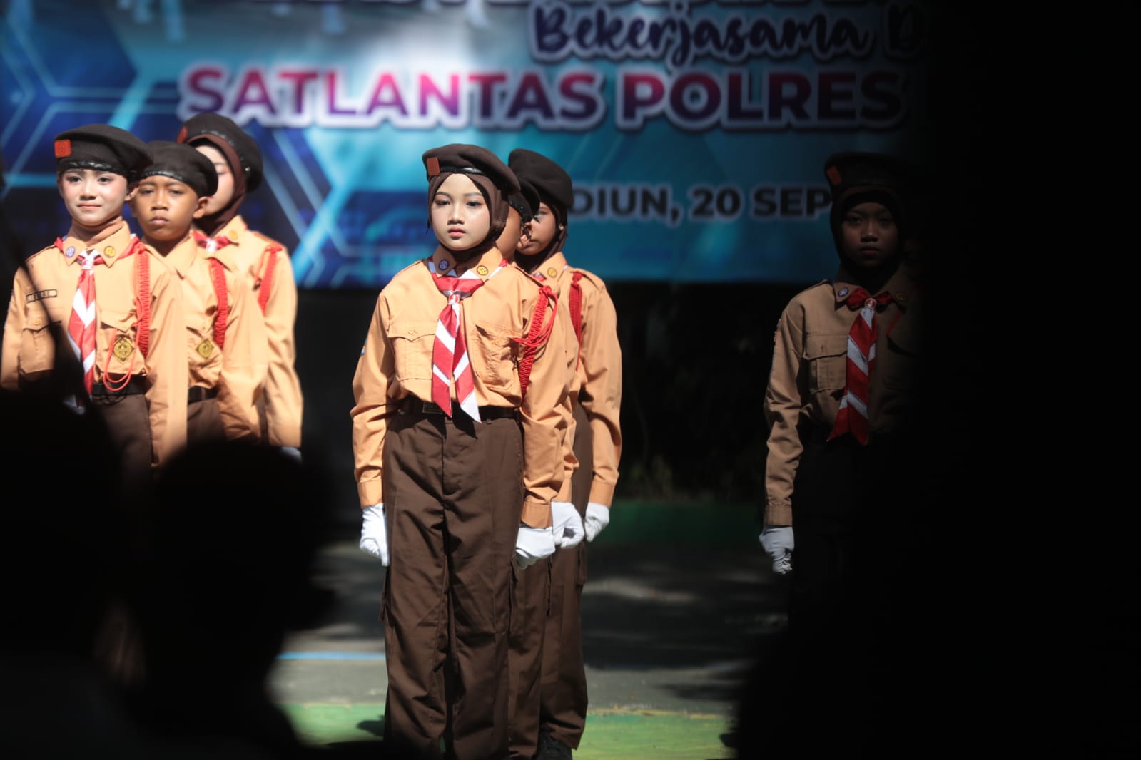 Foto 6 dari 13: Keluar Sebagai Juara Pertama, Regu Pocil dari Kartoharjo Berhak Maju Wakili Kota Madiun di Tingkat Provinsi