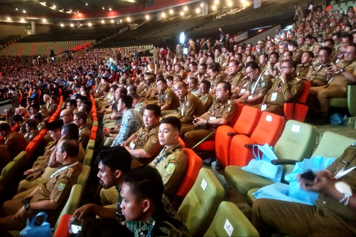 Foto 5 dari 8: Hadiri Rakornas Pemerintah Pusat Dan Daerah, Pj Wali Kota Terima Arahan Presiden Prabowo