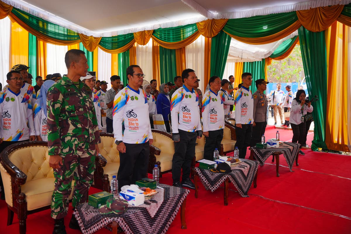 Foto 7 dari 8: Peletakan Batu Pertama RS Hermina, Kota Madiun: Fasilitas Kesehatan di Kota Madiun Makin Banyak Pilihan
