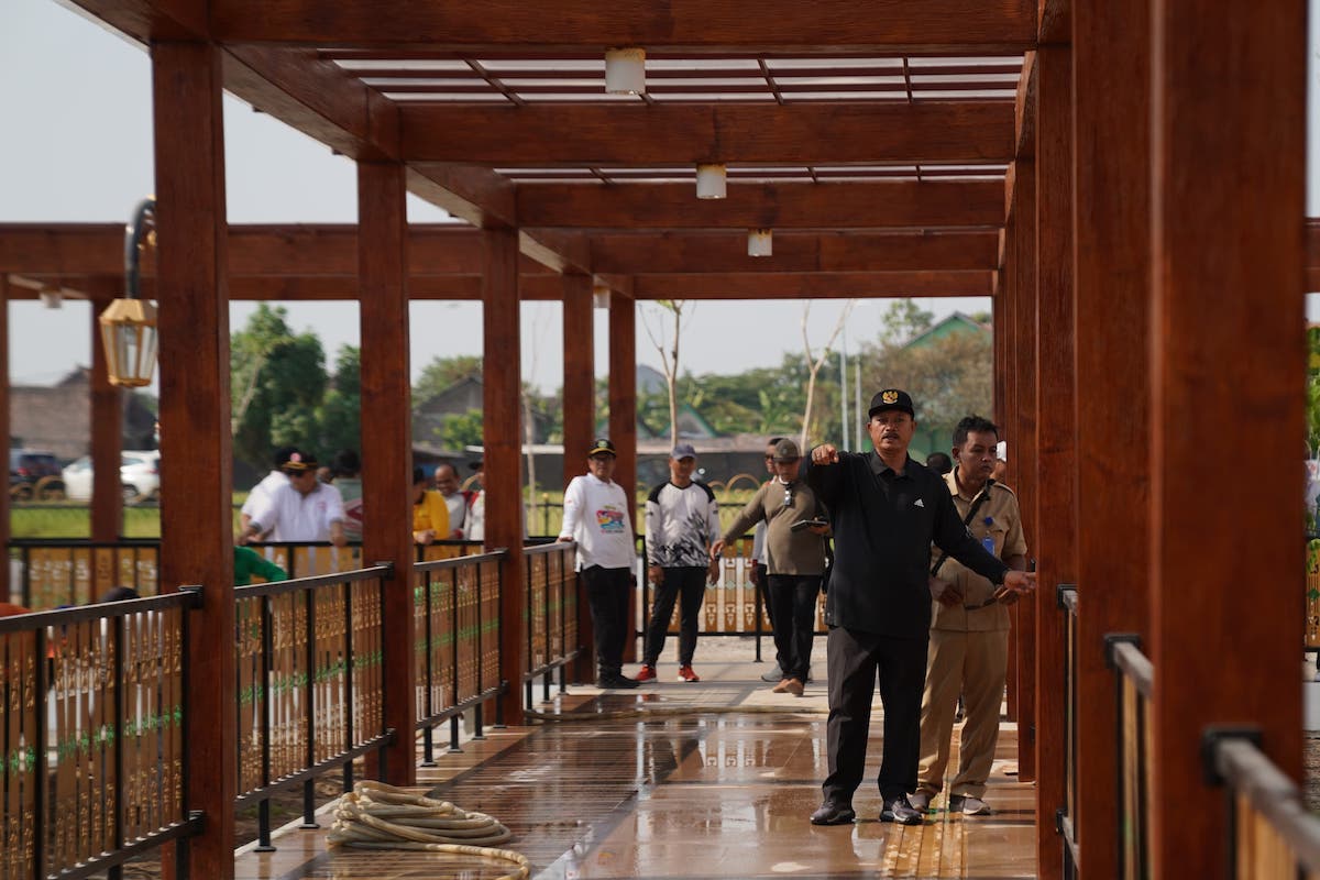 Foto 3 dari 9: Wali Kota Tinjau Pembangunan Pondok Lansia, Rencananya Akan Dikunjungi Mensos Tri Risma