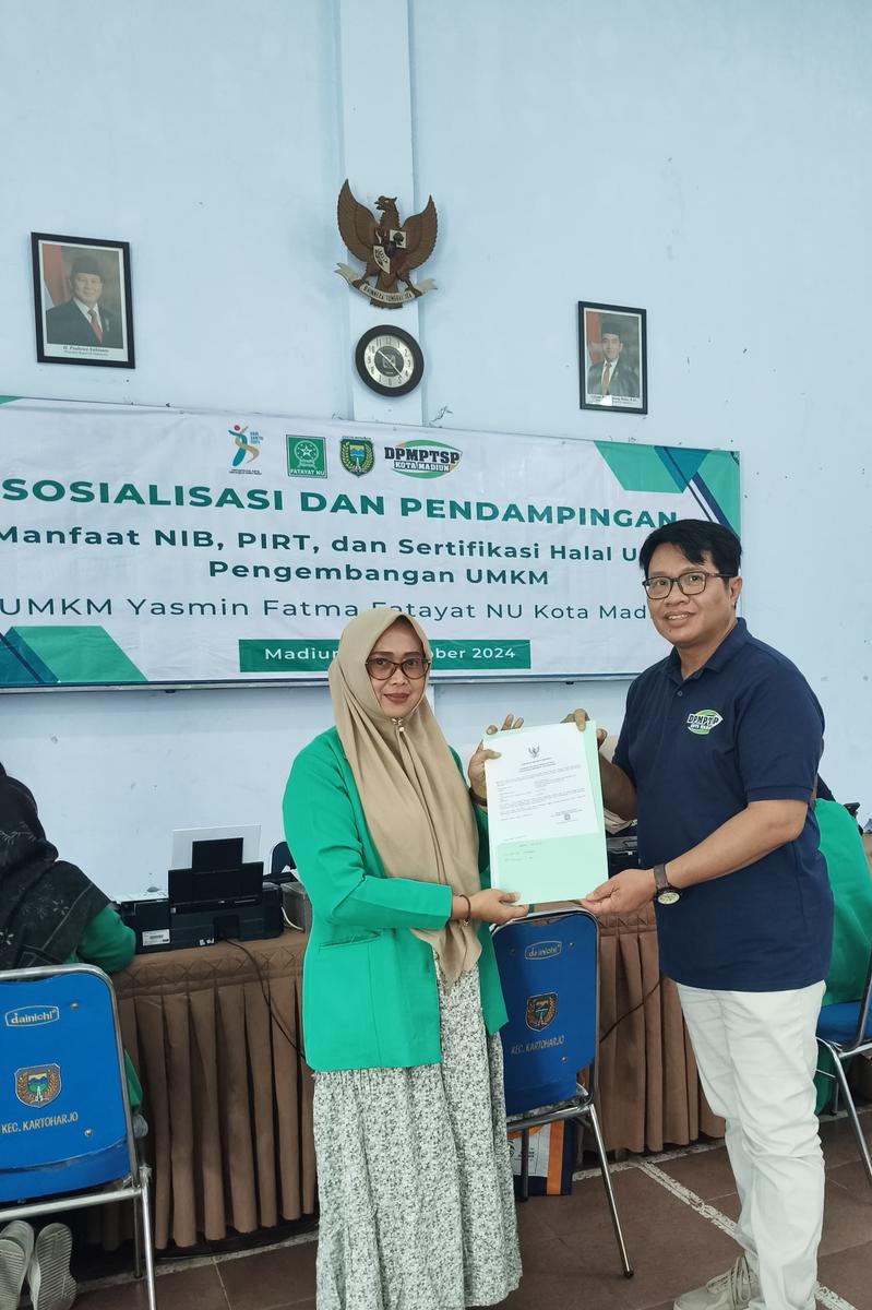 Foto 2 dari 9: Fasilitasi Perizinan Berusaha DPMPTSP Sambangi Paguyuban UMKM