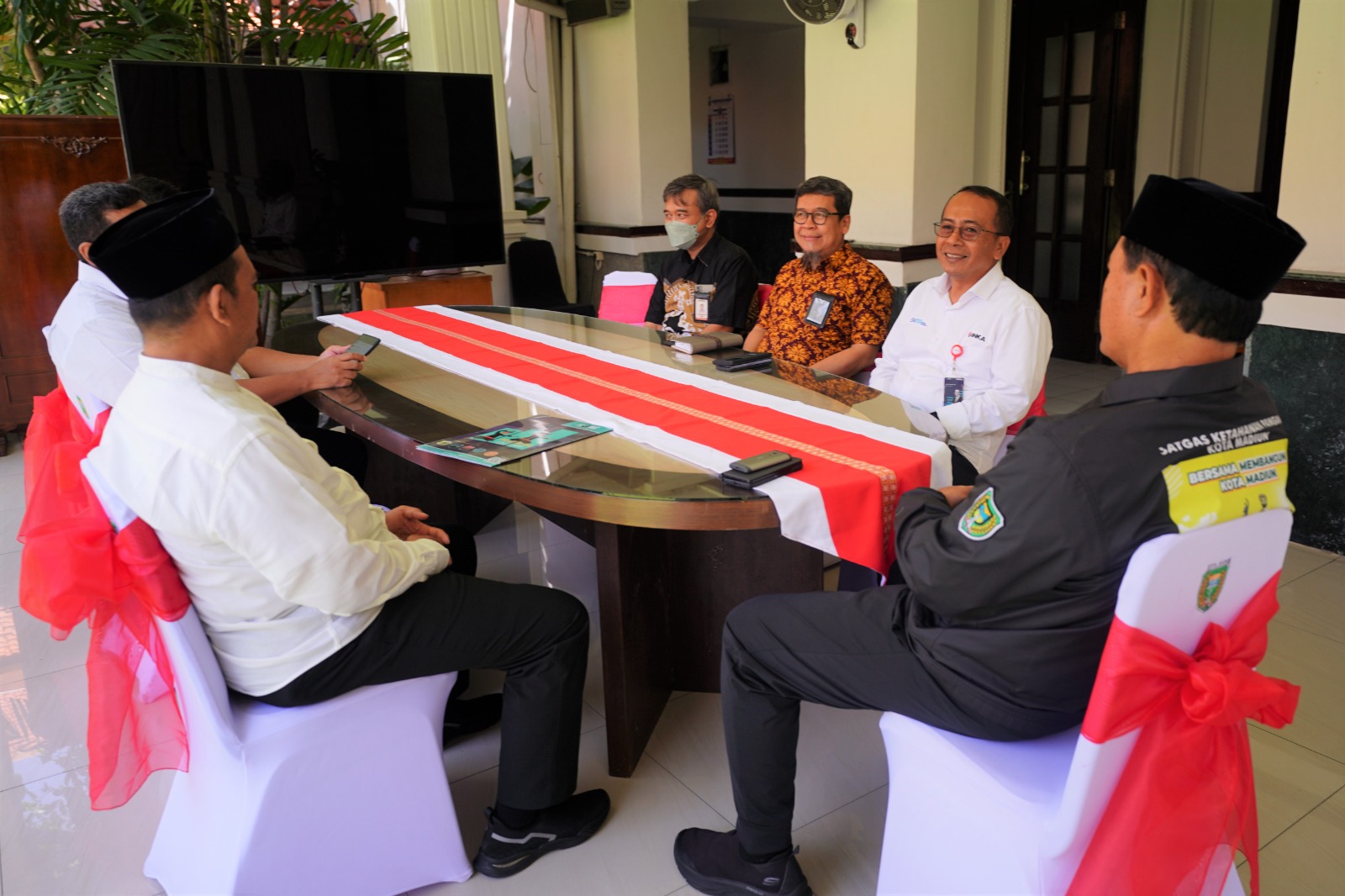 Foto 3 dari 10: Audiensi Bersama Dua Instansi, Wali Kota Maidi Harapkan Saling Bersinergi