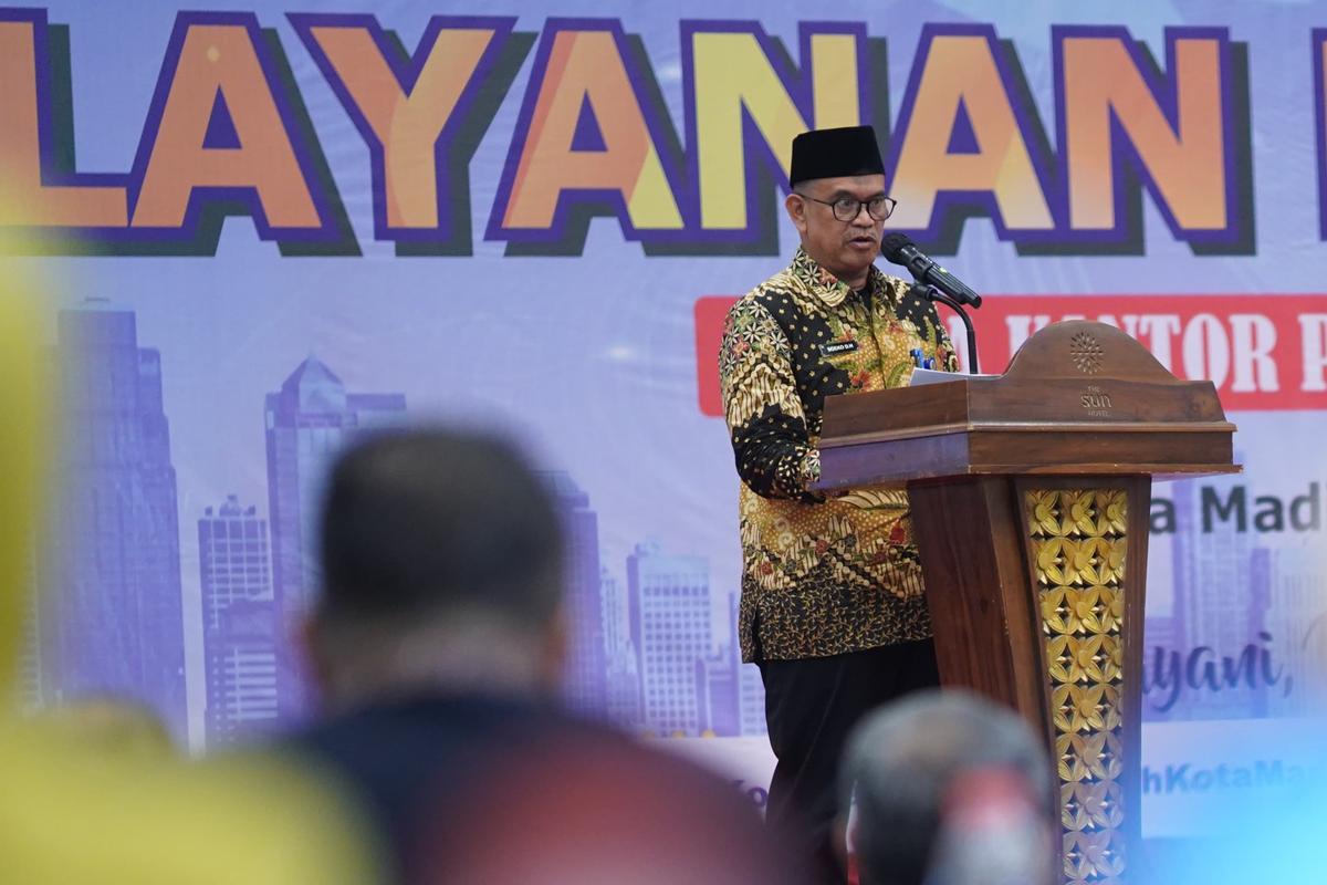 Foto 2 dari 9: BPN Kota Madiun Luncurkan Layanan Elektronik, Jadi Daerah Pertama di Jawa Timur