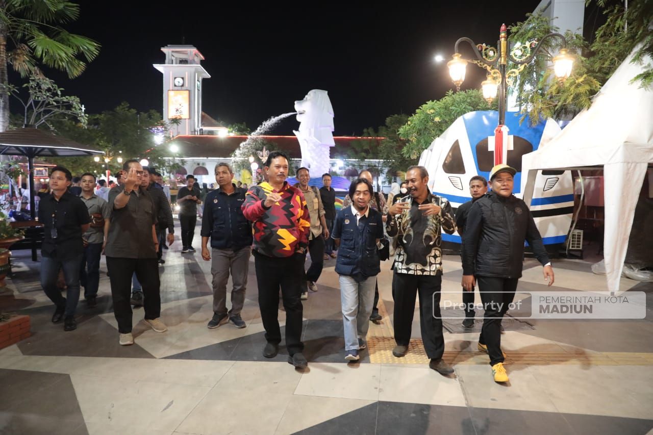 Foto 7 dari 13: Sambut Tim Verifikator Proklim, Wali Kota Optimis Kota Madiun Dapat Penghargaan Lagi