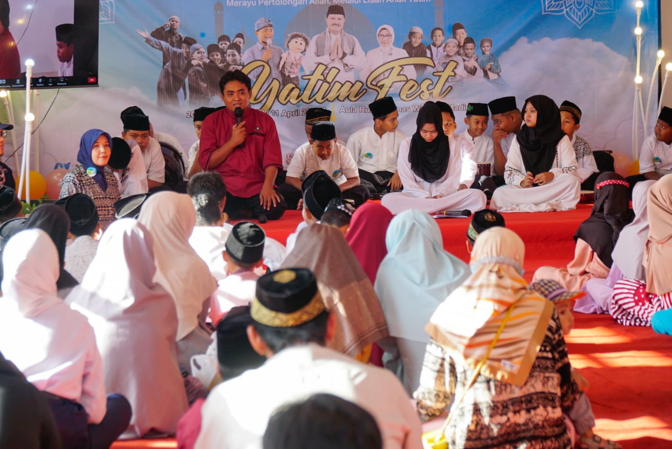 Foto 5 dari 13: Buka Event Yatim Fest, Wali Kota Harap Semua Anak Bahagia