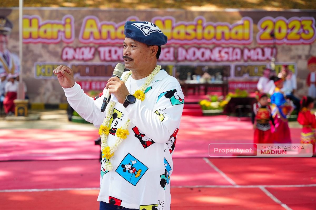Foto 3 dari 8: Peringatan HAN ke-39, Wali Kota: Anak-anak Sekarang Harus Bisa Merebut Generasi Emas 2045 Mendatang