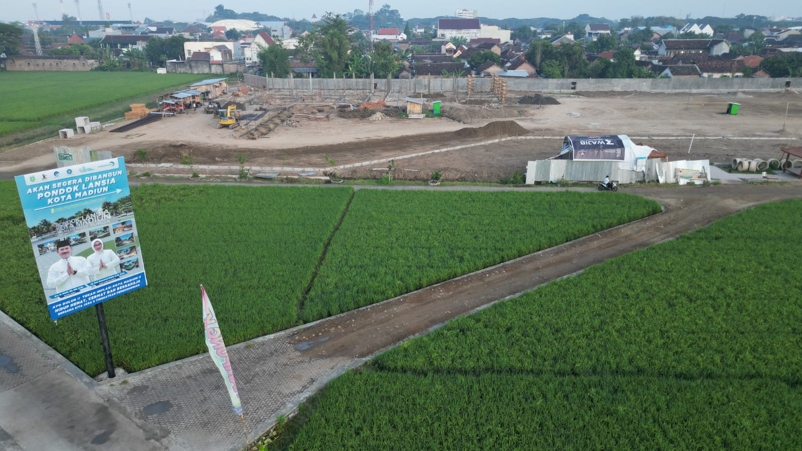 Foto 3 dari 3: On Progres, Pembangunan Pondok Lansia Capai 32 Persen