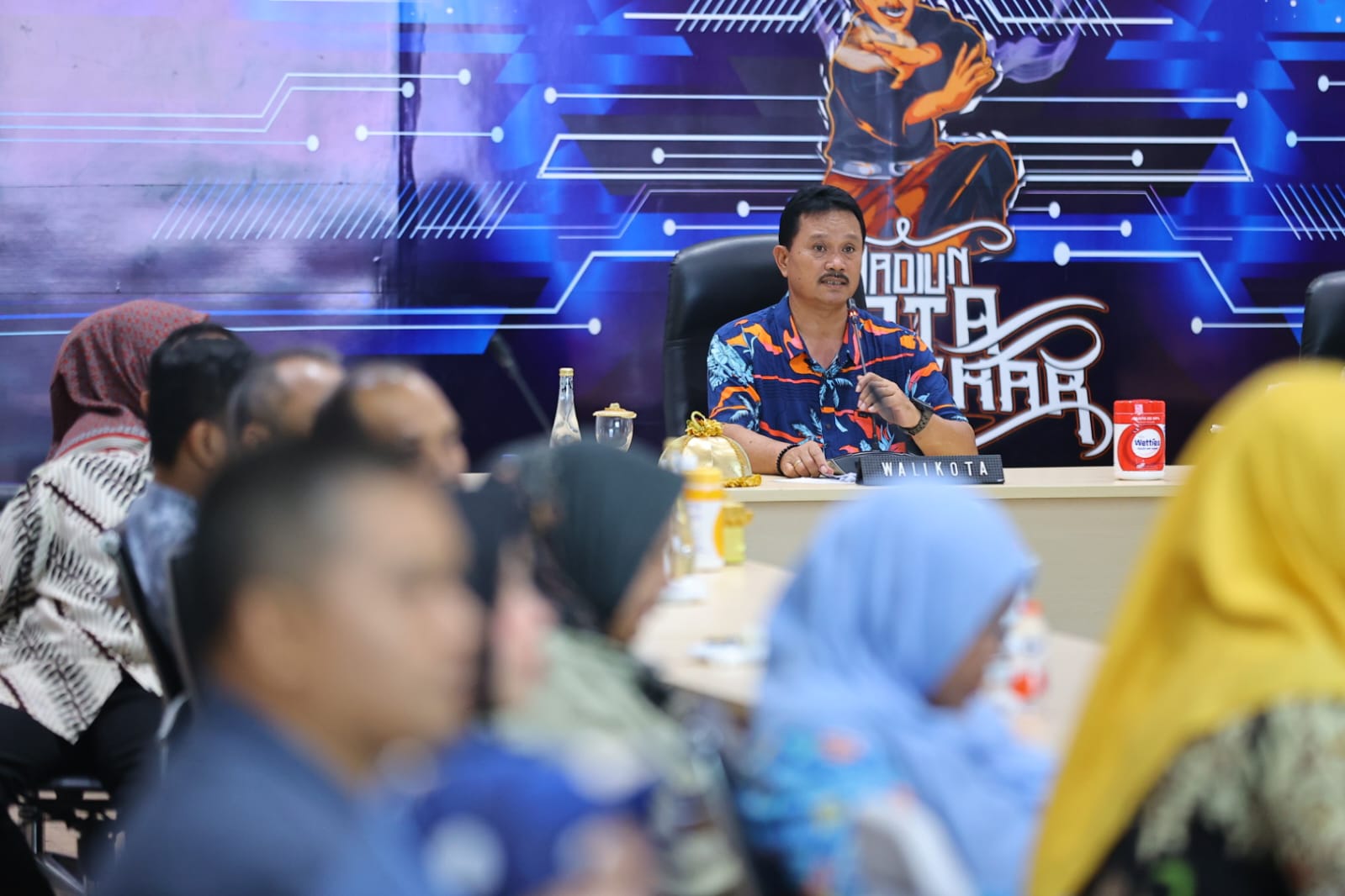 Foto 1 dari 9: Hadiri Pendampingan SAKIP, Wali Kota Siap Evaluasi Kinerja Pemkot Agar Lebih Optimal