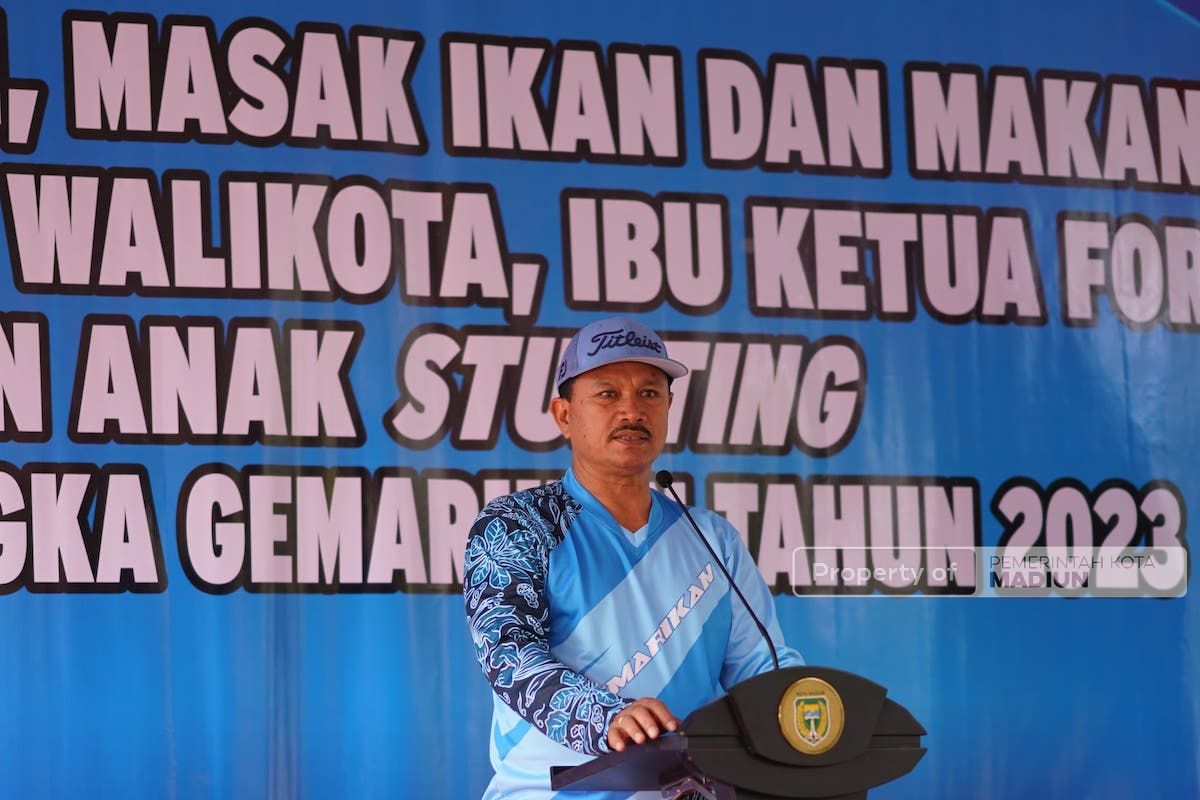 Cegah Stunting, Wali Kota Ajak Balita Dan Anak Untuk Gemar Makan Ikan