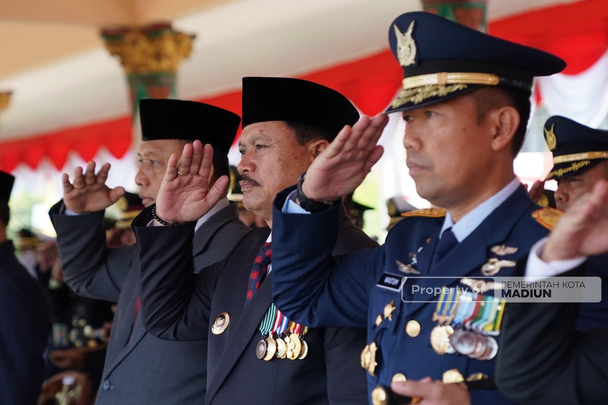 Hadiri Upacara HUT ke-78 TNI, Wali Kota: Peran TNI Betul-betul Dirasakan Masyarakat