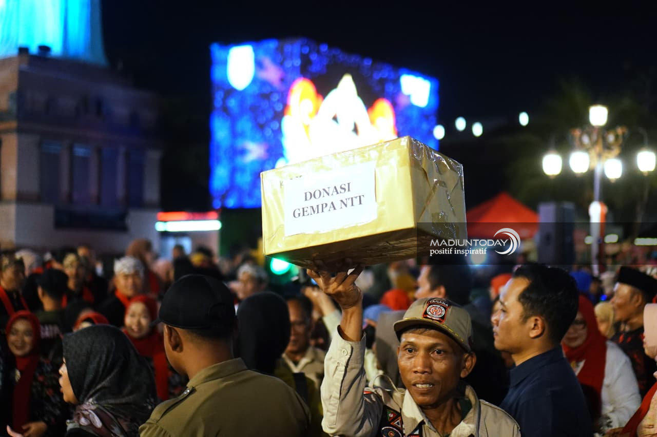 Foto 2 dari 9: Musik Mengalun, Kepedulian Bergerak, Warga Madiun Galang Dana untuk NTT