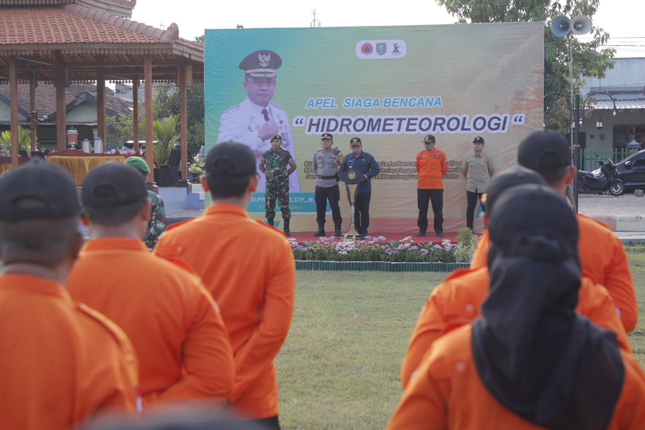 Foto 9 dari 12: Apel Siaga Bencana, Pj Wali Kota Imbau Tingkatkan Antisipasi