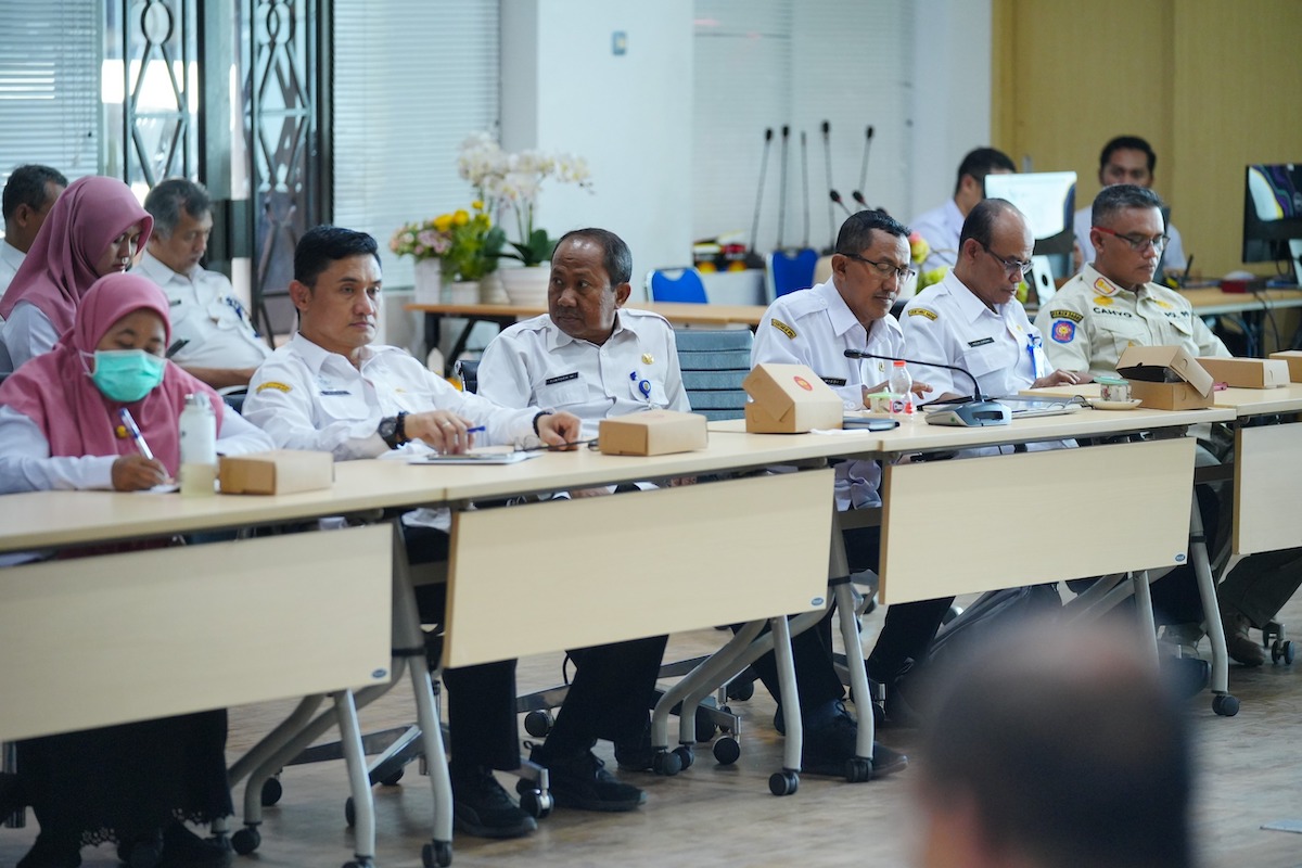 Foto 6 dari 8: Gelar Rakor Bersama Perwakilan BPK Jatim, Wali Kota Paparkan Pengelolaan Pajak dan Retribusi Daerah