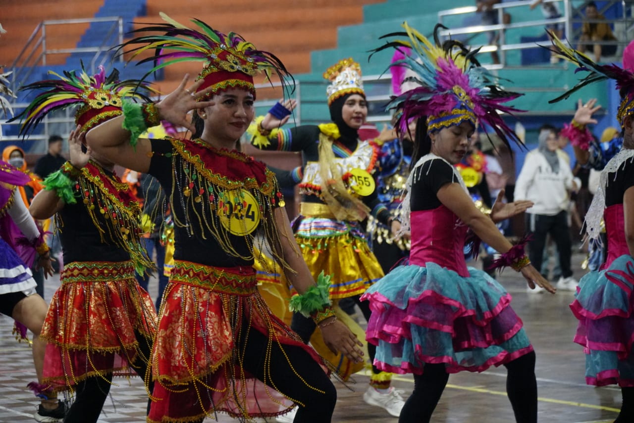 Foto 5 dari 10: Meriah! Madiun Aerobic Competition Jadi Ajang Sehat Sekaligus Gali Potensi