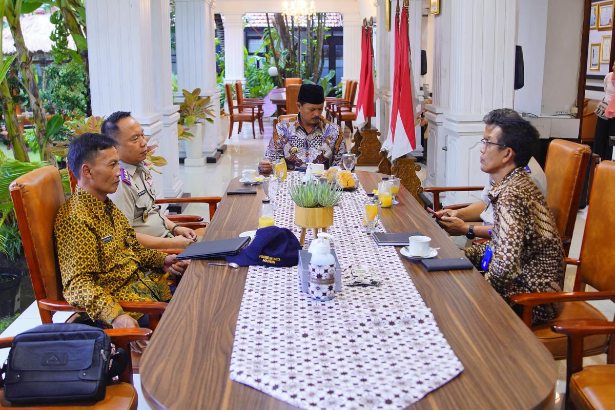 Foto utama berita: Gelar Audiensi Bersama BPN, Wali Kota Dukung Pelaksanaan WBK Di Kantah Kota Madiun