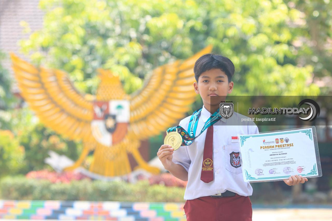 Tak Gentar Hadapi Karateka Berpengalaman, Langkah Kecil Abinaya Sabet Juara 1 Kumite di Ajang Internasional