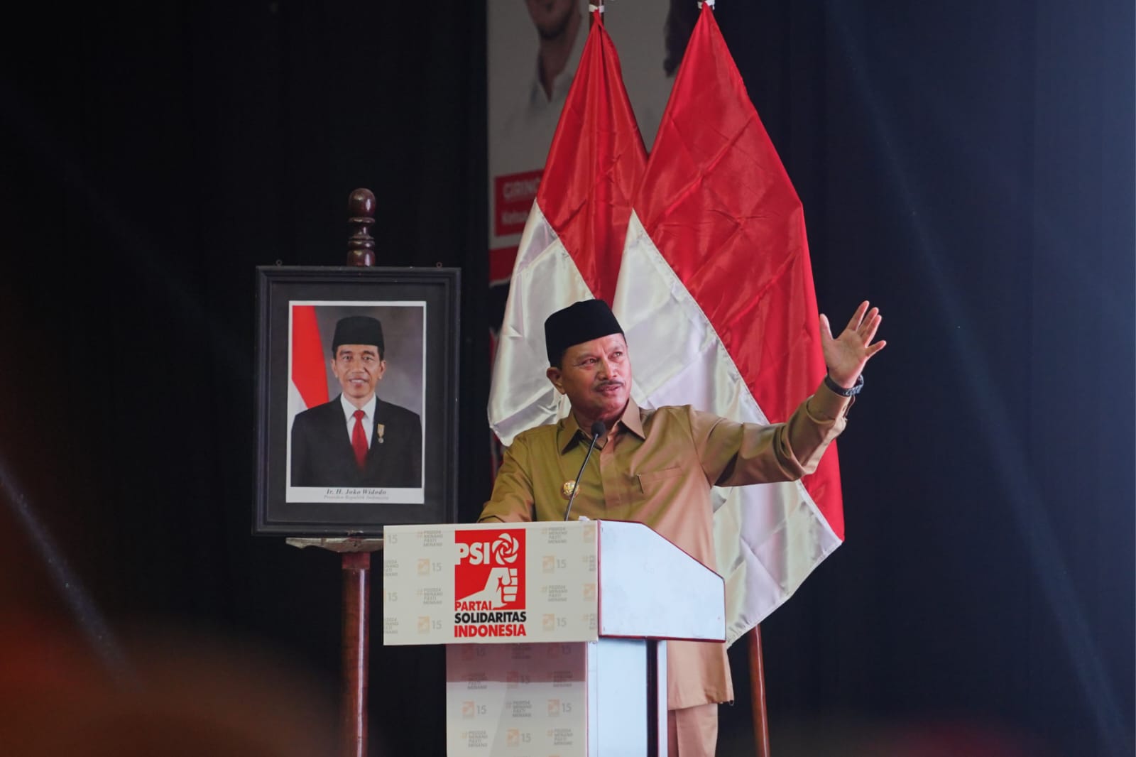 Foto 3 dari 8: Hadiri Kopdarda PSI, Wali Kota Pesan Jaga Solidaritas Organisasi