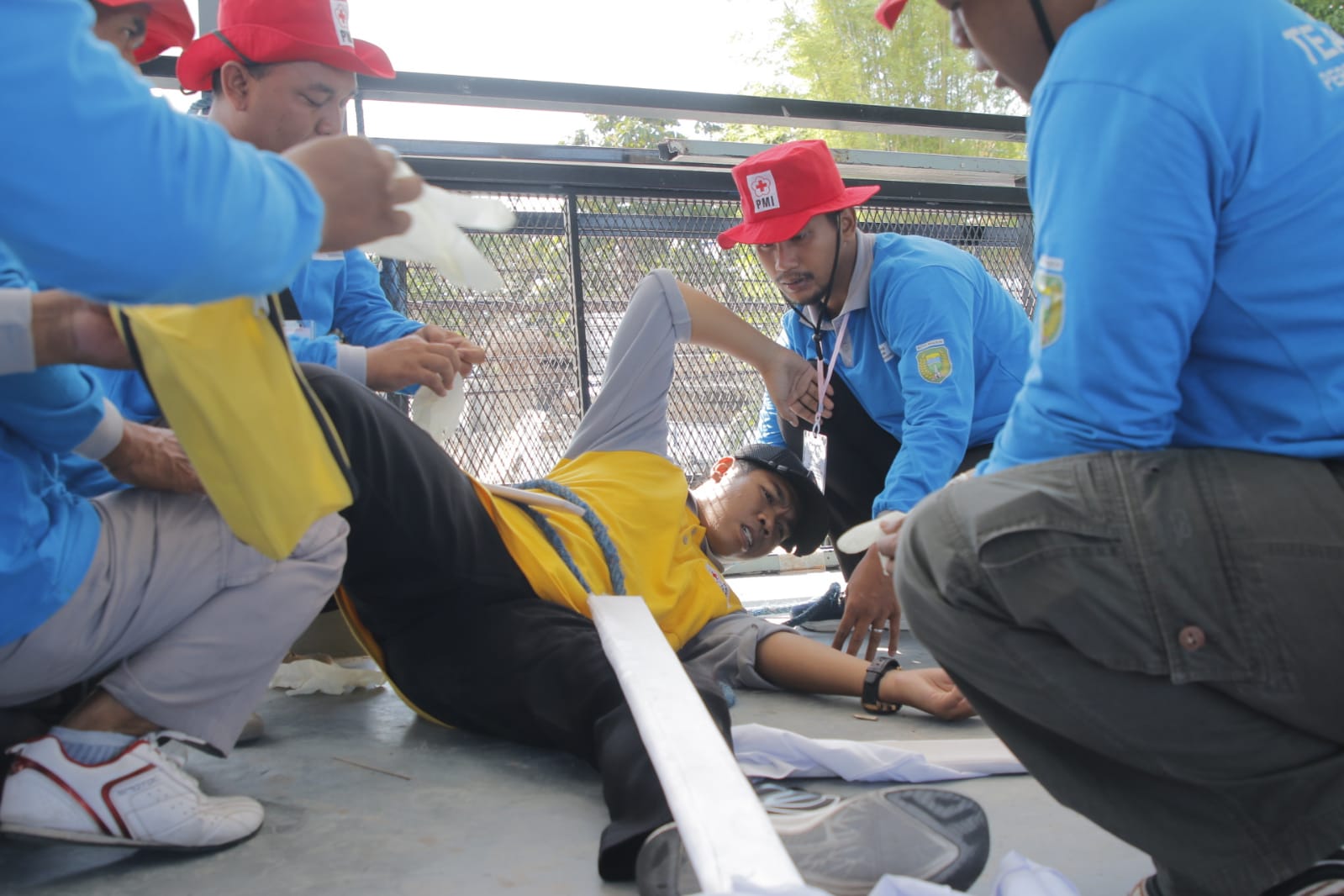 Foto 3 dari 15: Tingkatkan Kapasitas Relawan Sibat, PMI Kota Madiun Gelar Pelatihan