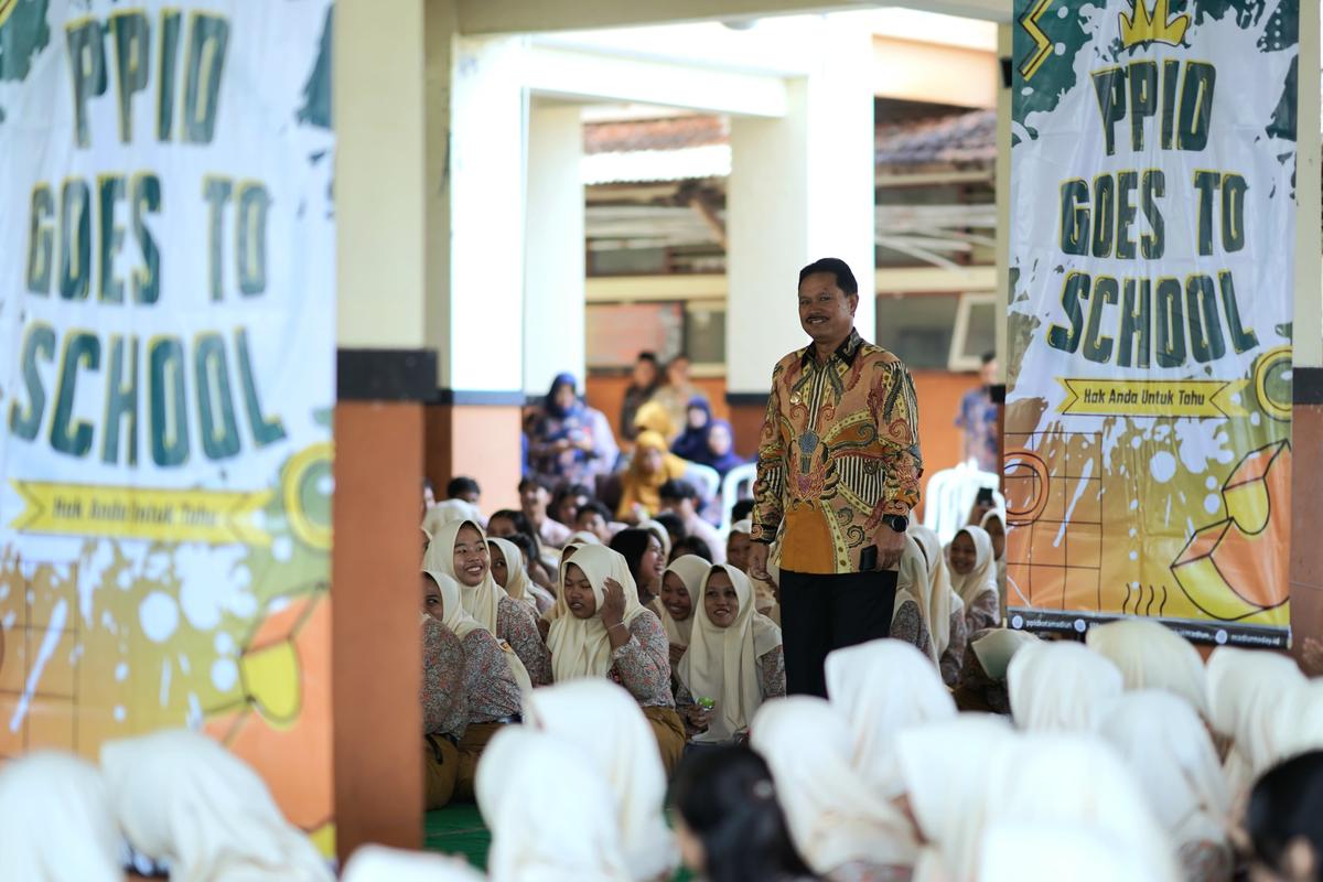 Beri Materi PPID Goes to School, Wali Kota Sampaikan Pentingnya Informasi Bagi Kalangan Pelajar