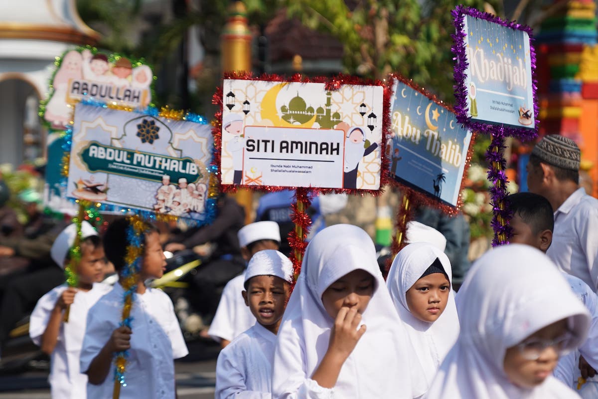 Foto 7 dari 9: Sebarkan Pesan Religi di Pawai Ta’aruf Safari Maulud Nabi