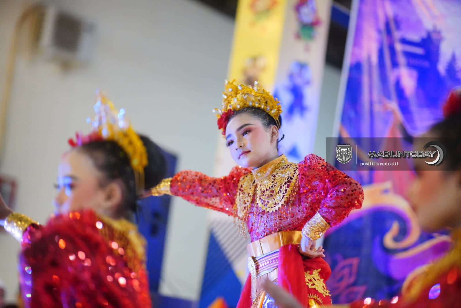 Foto 5 dari 14: Pasar Sleko Kembali Bergeliat, Aksi Tari Tradisional Anak Muda Mulai Dilirik Provinsi