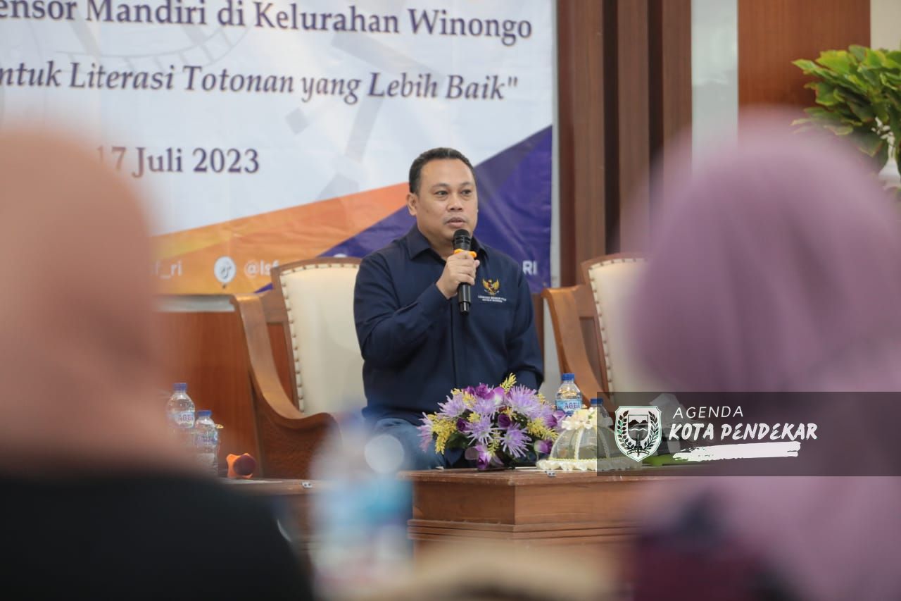 Foto 5 dari 15: Tindak Lanjut Desa Sensor Mandiri, LSF Gelar ToT Sahabat Sensor Mandiri di Kelurahan Winongo