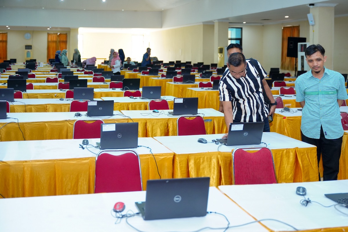 Foto 1 dari 9: Kanreg II BKN Surabaya Gelar Pengecekan Jelang Seleksi CASN 2023