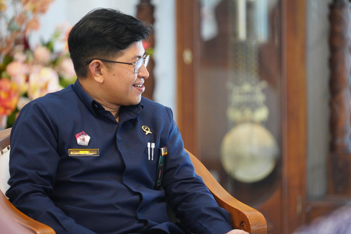 Foto 4 dari 8: Pj. Wali Kota Terima Audiensi Dari Bulog, Bahas Stabilitas Pangan dan Pengenalan Produk