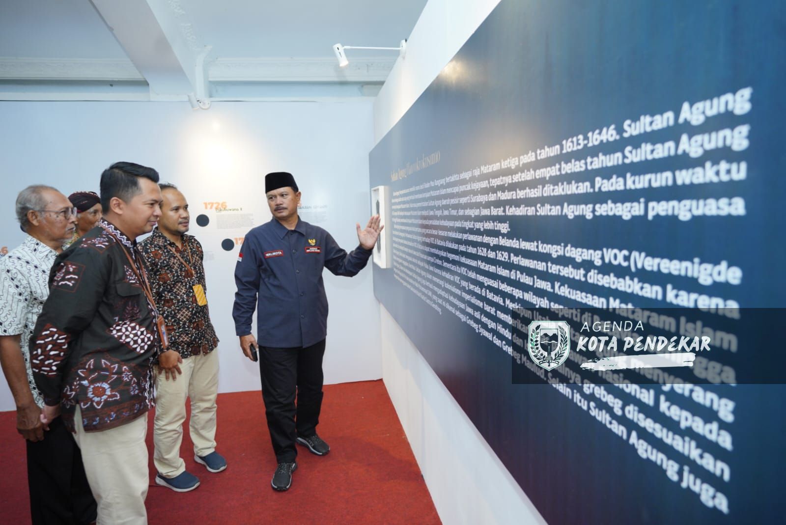 Buka Pameran Permusiuman Mahabandhana, Wali Kota Dekatkan Sejarah Mataraman Kepada Generasi Muda