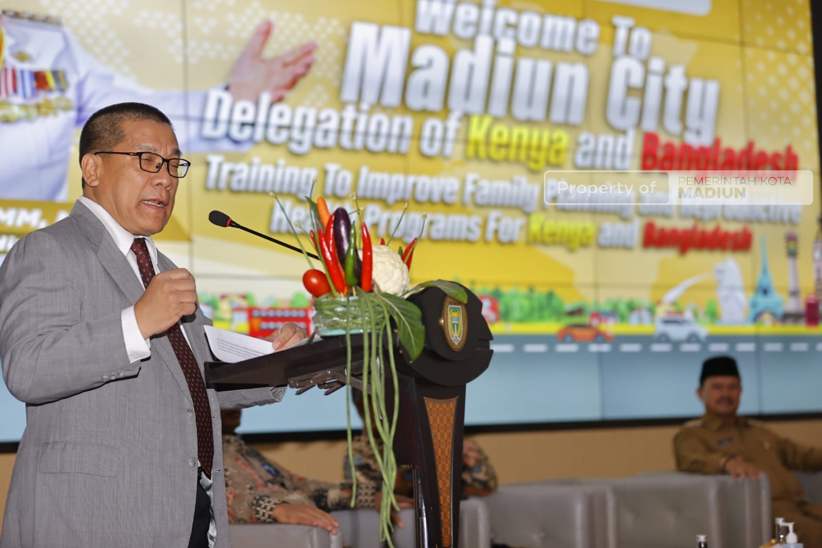 Foto 1 dari 9: Lawatan Delegasi Kenya dan Bangladesh di Kota Madiun Dimulai, Wali Kota Siap Berikan Pelayanan Terbaik