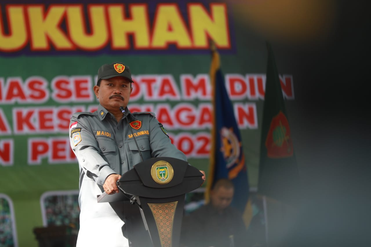 Hadiri Bimtek Kesiapsiagaan Pemilu, Wali Kota : Satlinmas Ujung Paling Depan Masyarakat