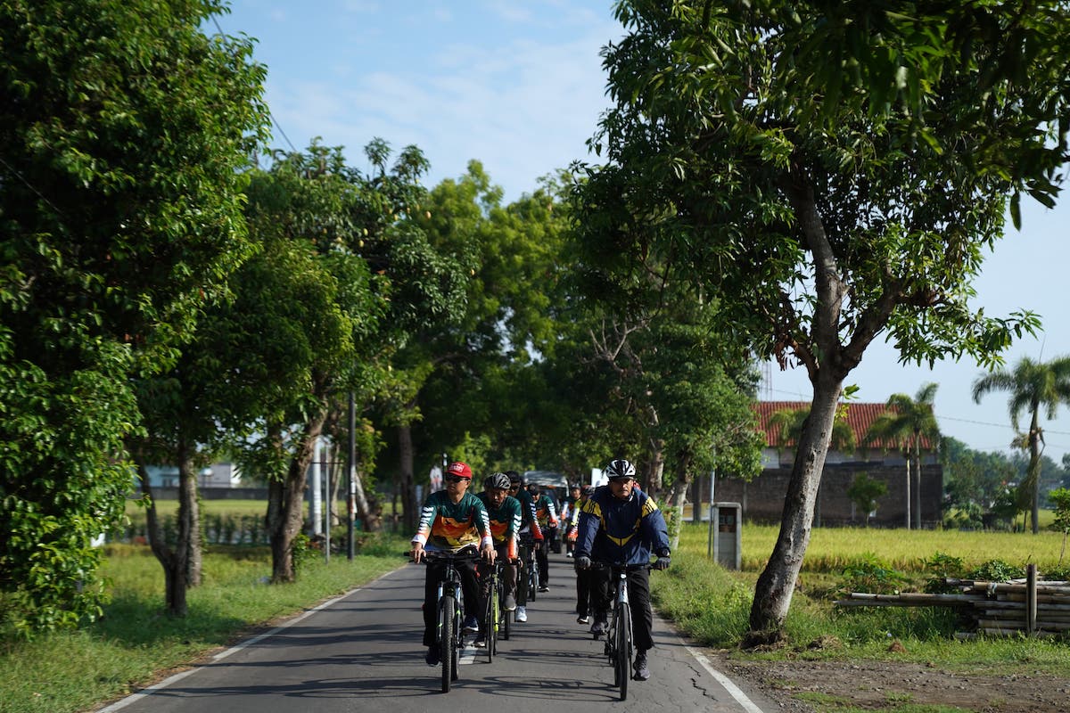 Foto 6 dari 9: Gowes Pagi, Wali Kota Cek Ketahanan Pangan di Sekolah-Sekolah