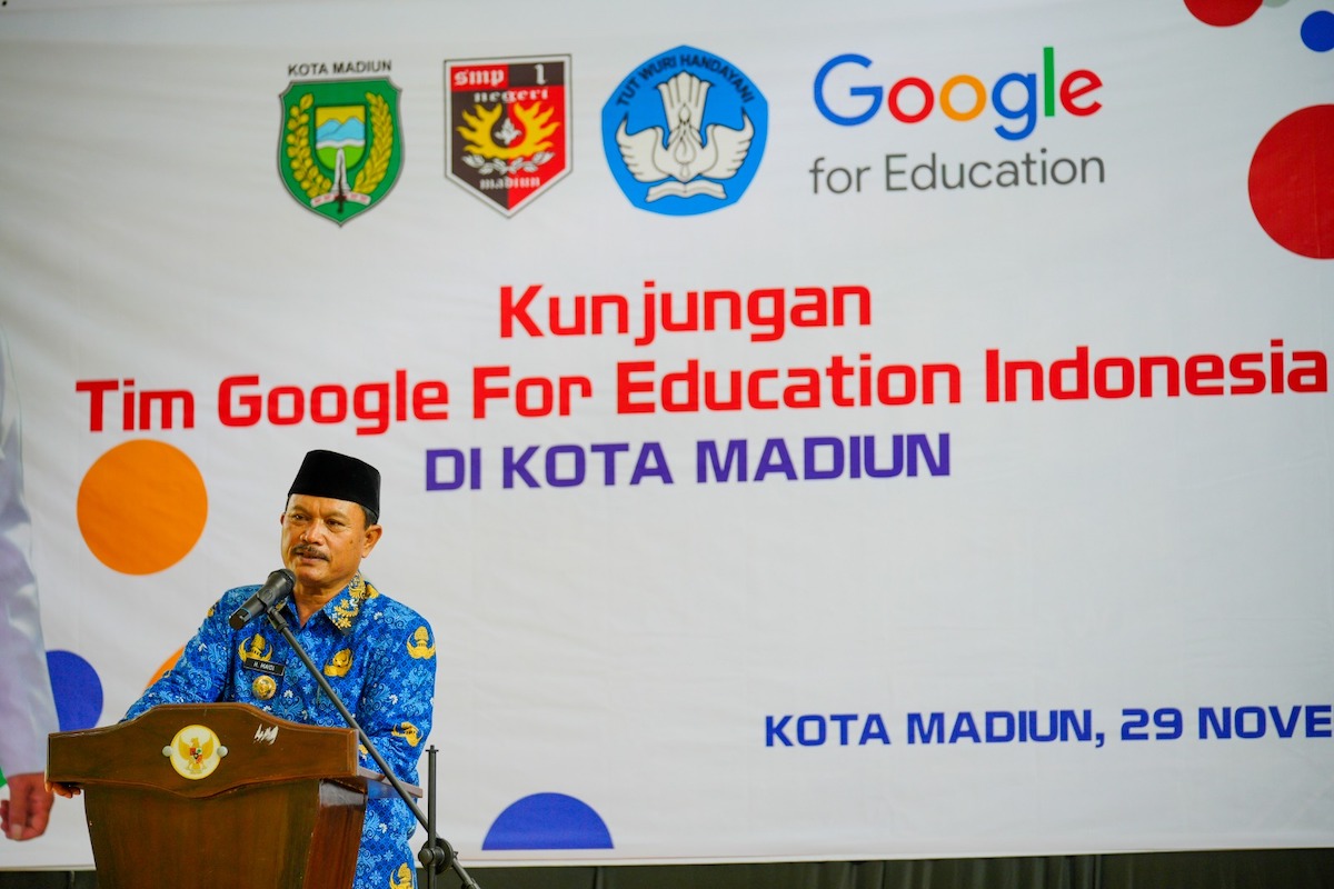 Dampingi Kunjungan Perwakilan Google for Education, Wali Kota: Berkat Pendampingan Google, Anak-anak Kita Semakin Hebat