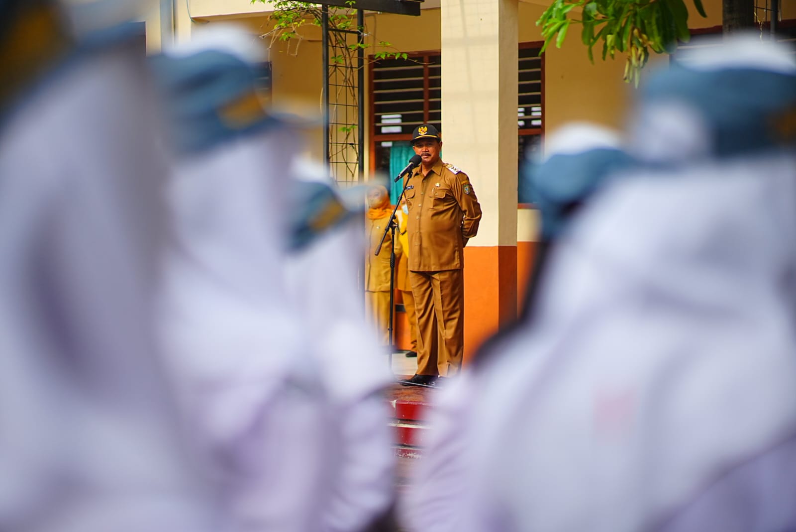Pimpin Apel di SMAN 2 Kota Madiun, Wali Kota Harap Tingkatkan Mutu dan Kualitas Sekolah