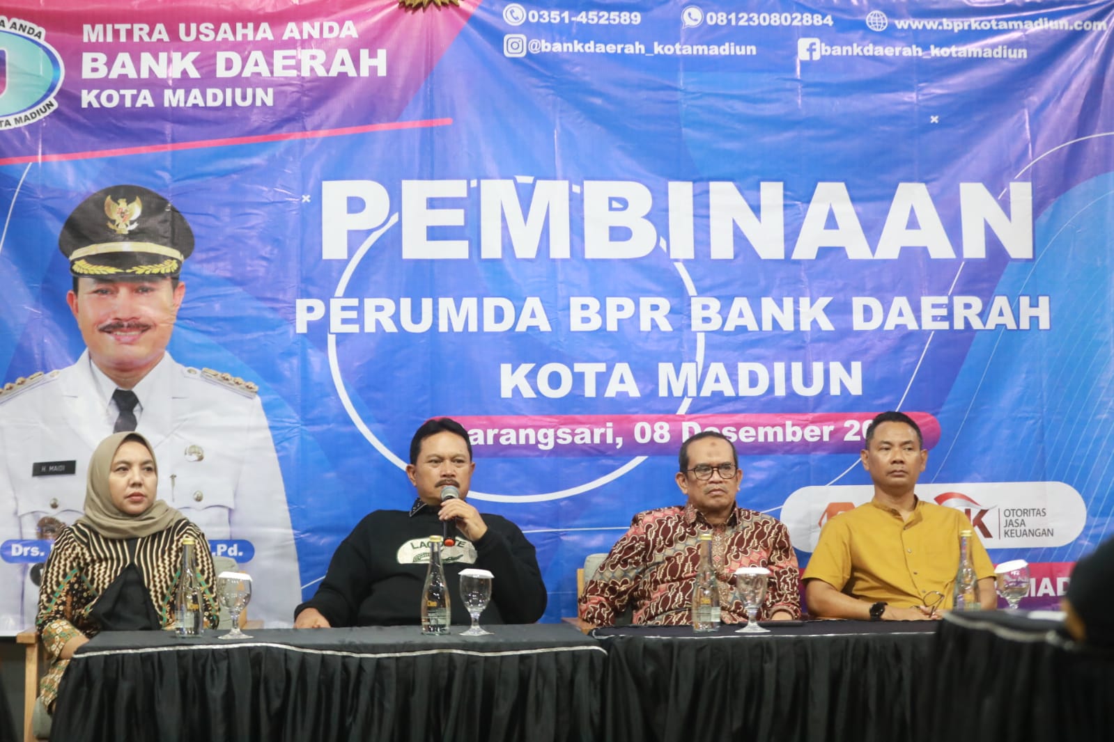 Gelar Pembinaan Karyawan Perumda BPR Bank Daerah, Wali Kota Pesan Tingkatkan Kualitas Pelayanan