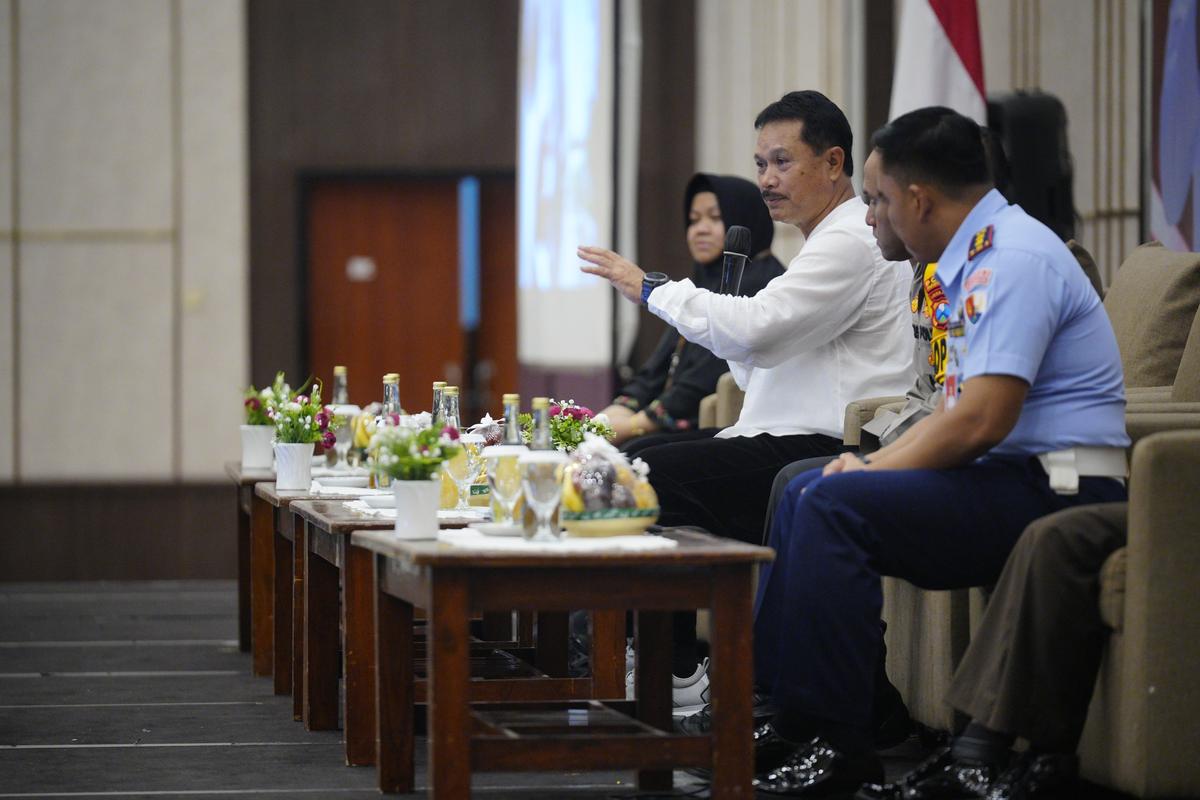 Foto 1 dari 8: Gelar Coffee Morning Bersama Forkopimda, Wali Kota Ajak Jaga Kondusivitas Wilayah Selama Pemilu 2024
