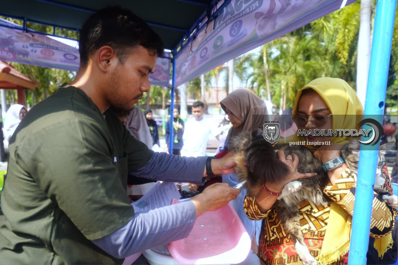 Foto 2 dari 19: Bukan Cuma yang Sakit, 100 Hewan Peliharaan Diperiksa Gratis di RTH Kanigoro