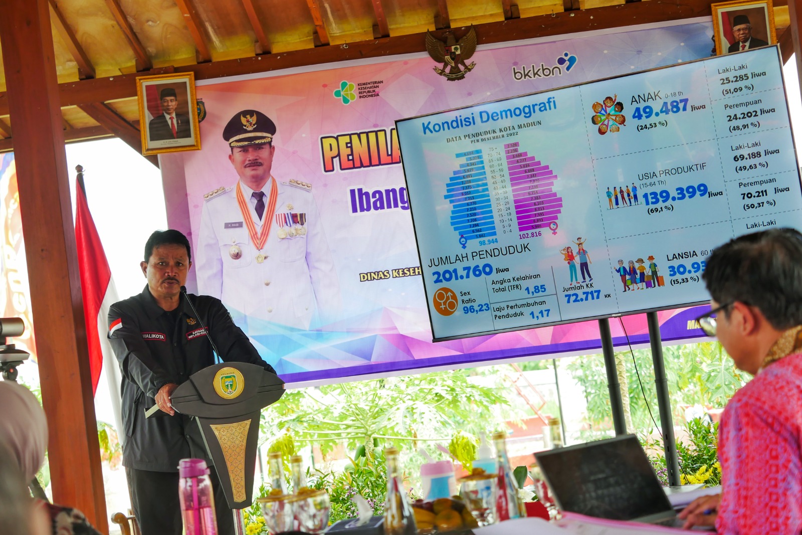 Foto utama berita: Indeks Kebahagiaan Tinggi, Kota Madiun Buka Peluang Raih iBangga Award 2023 Tahun Ini