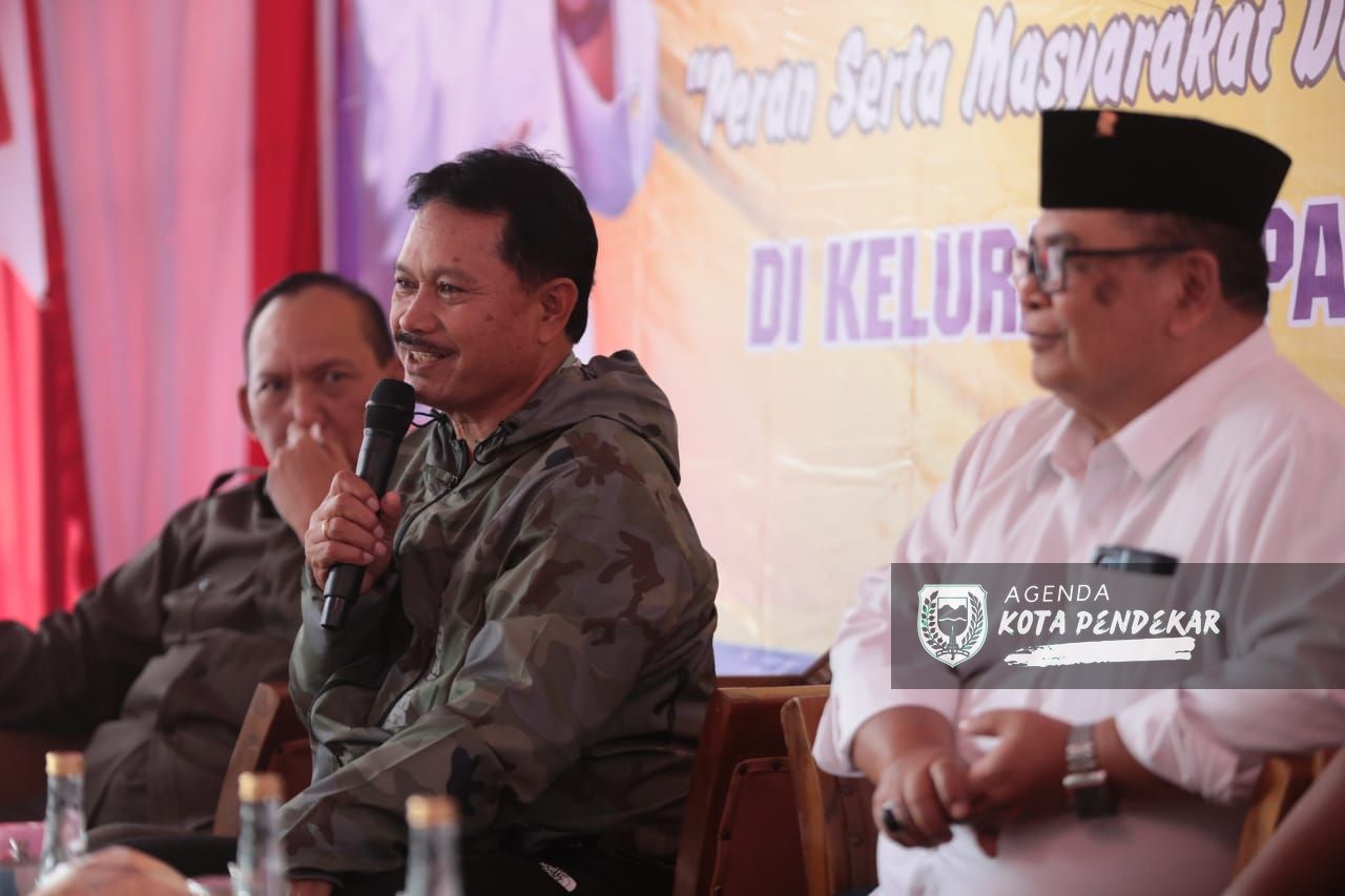 Bertemu Masyarakat di Kelurahan Pandean Wali Kota Sampaikan Upaya Kota Majukan SDM