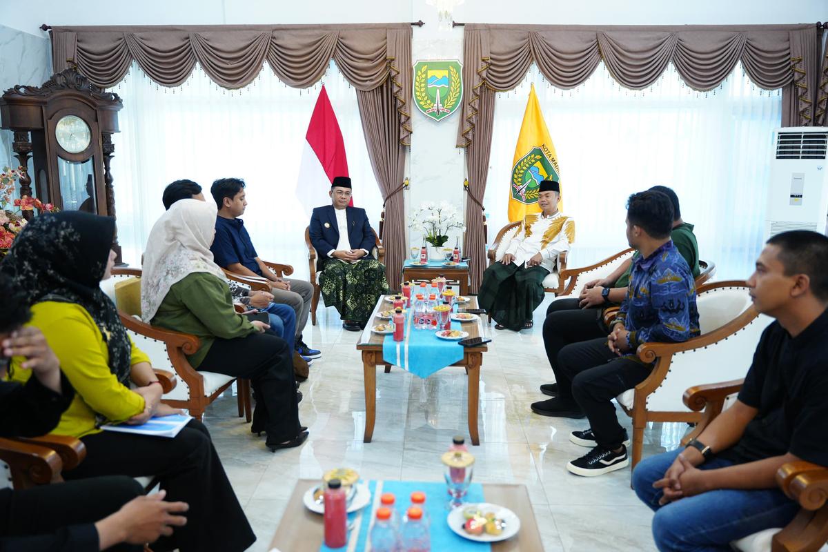 Foto 1 dari 8: Audiensi dengan HIPMI, Pj Wali Kota Bahas Event Madiun Nataru Fest