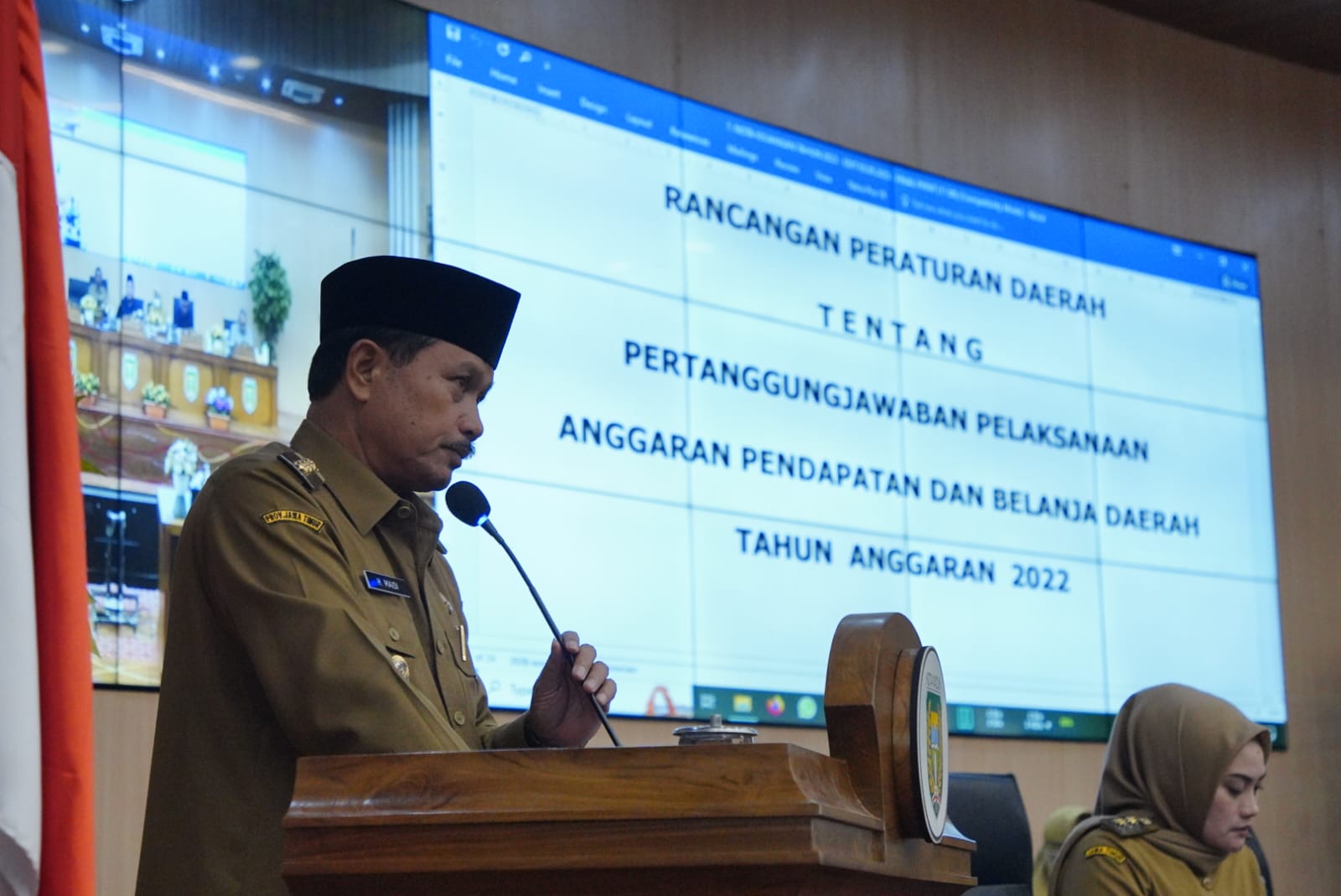 Foto utama berita: Rapat Paripurna Bahas APBD 2022, Dewan Apresiasi Kinerja Pemkot