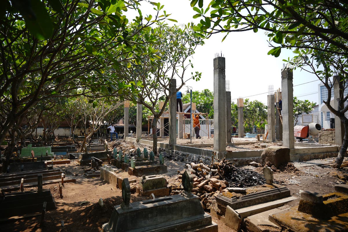 Area Makam pun Tersentuh Pembangunan, Pemkot Bangun Pendopo Makam Reksogati dari Usulan Masyarakat
