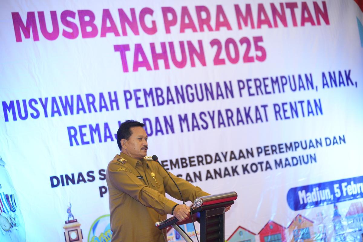 Libatkan Perempuan dan Remaja dalam Pembangunan, Wali Kota Pimpin Musbang Para Mantan