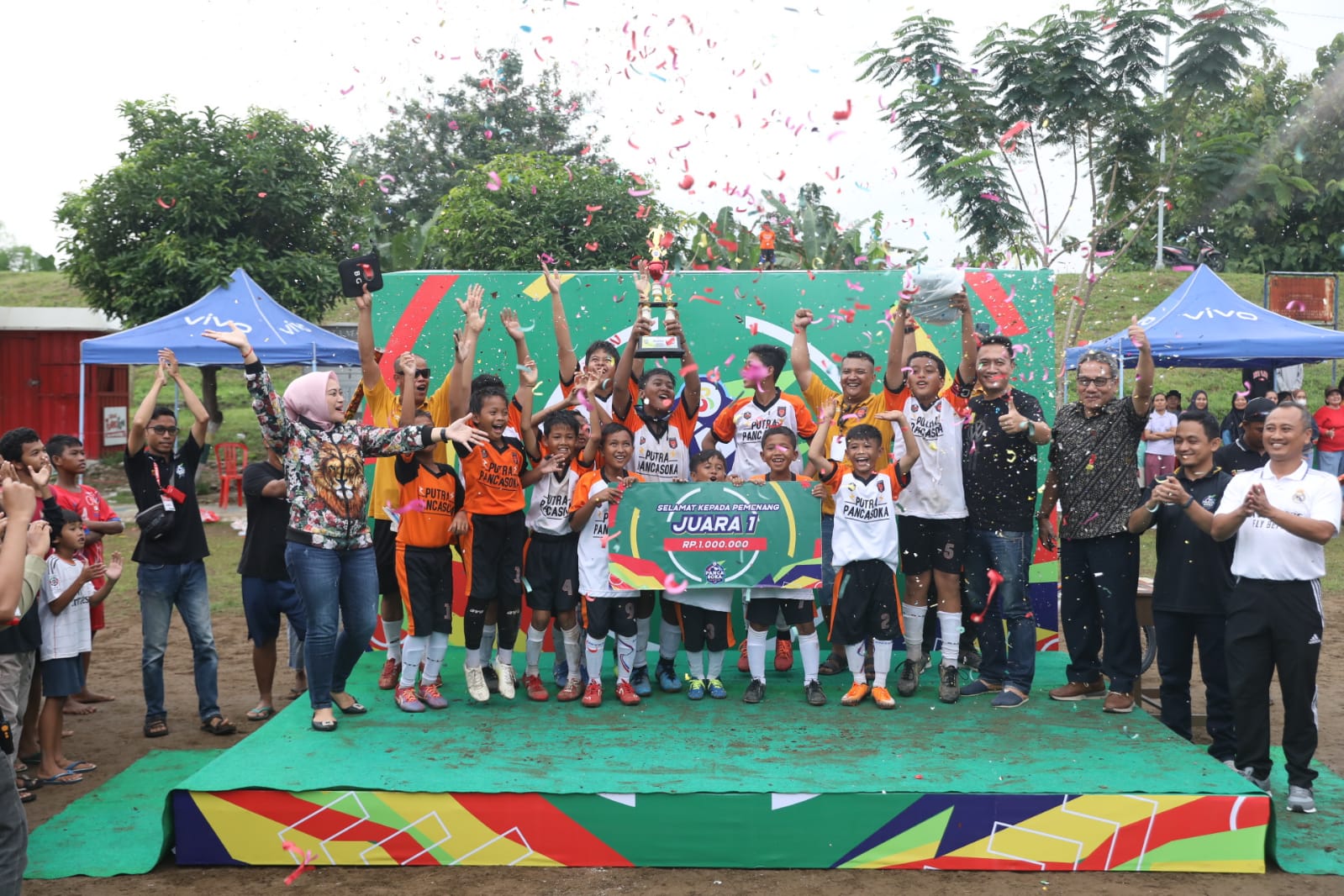Foto 10 dari 10: Wadahi Semangat Sepak Bola Usia Dini, Pemuda Nambangan Lor Gelar Pancasoka Mini Cup 2023