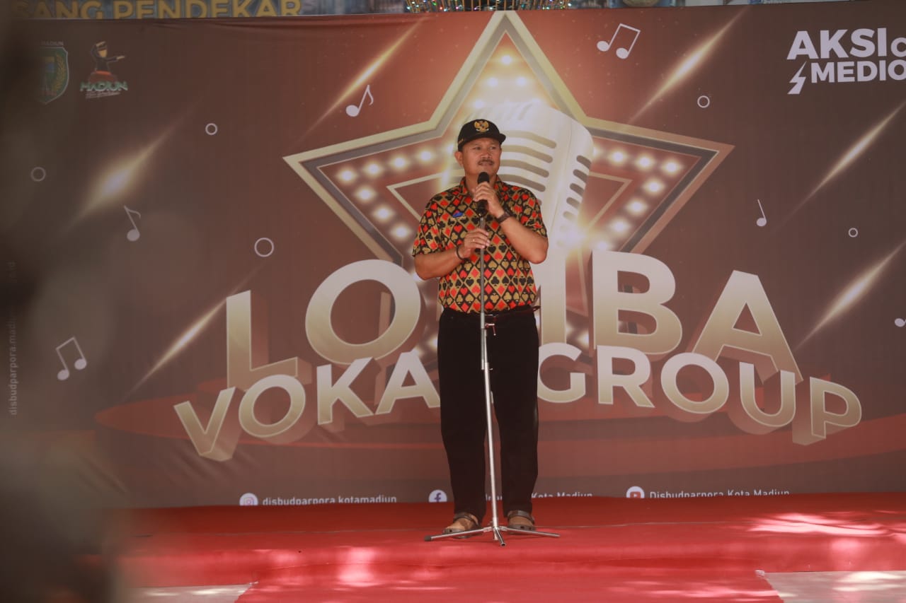Buka Lomba Vocal Group Tingkat Kota, Wali Kota Harap Jadi Sarana Salurkan Bakat