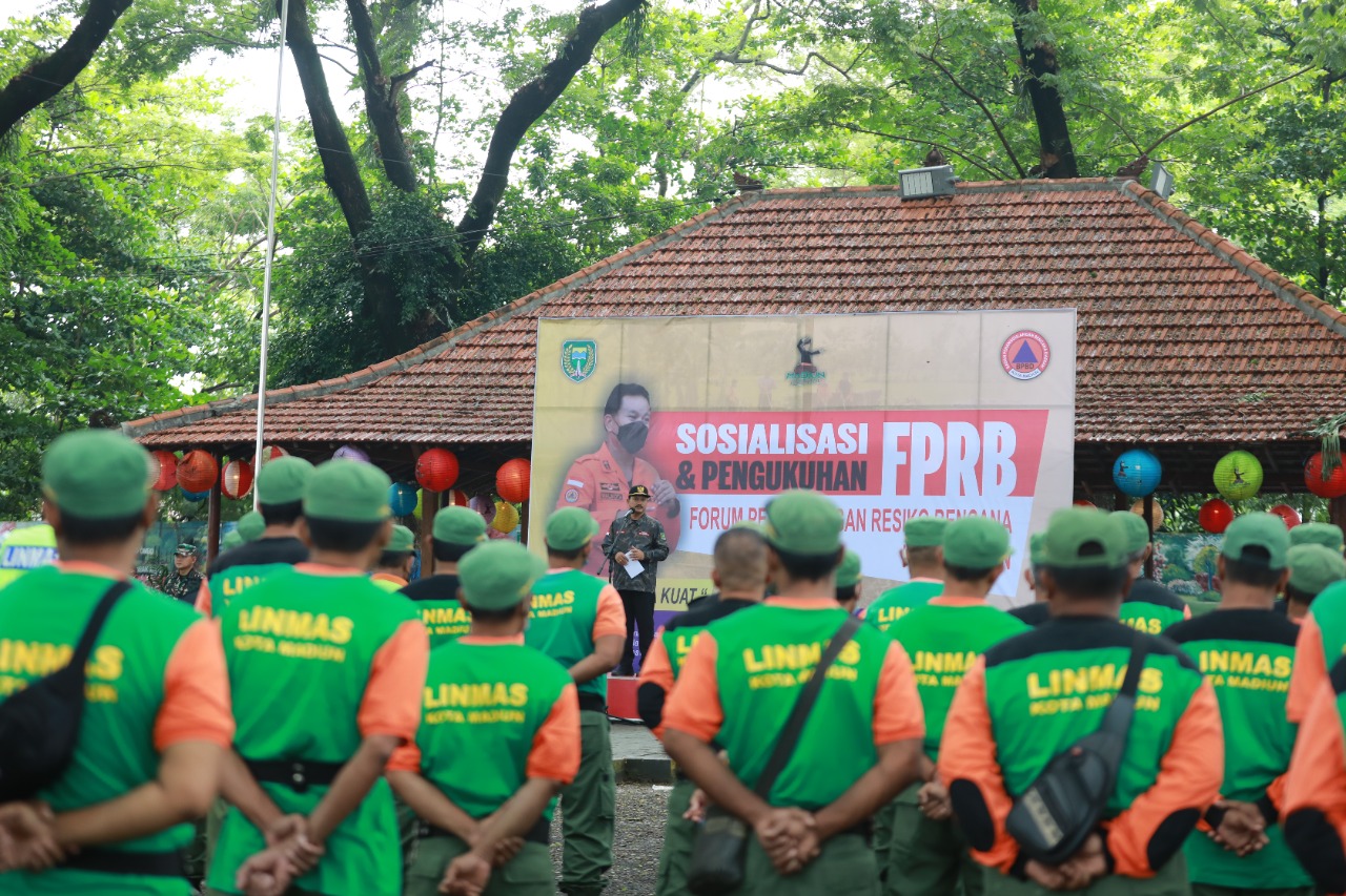 Kukuhkan FPRB, Wali Kota Harap Harus Cepat Tanggap Antisipasi Bencana