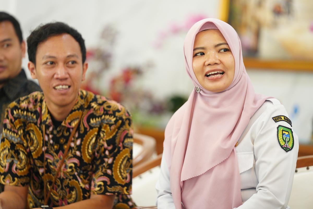 Foto 8 dari 8: Pj. Wali Kota Terima Audiensi Dari Bulog, Bahas Stabilitas Pangan dan Pengenalan Produk