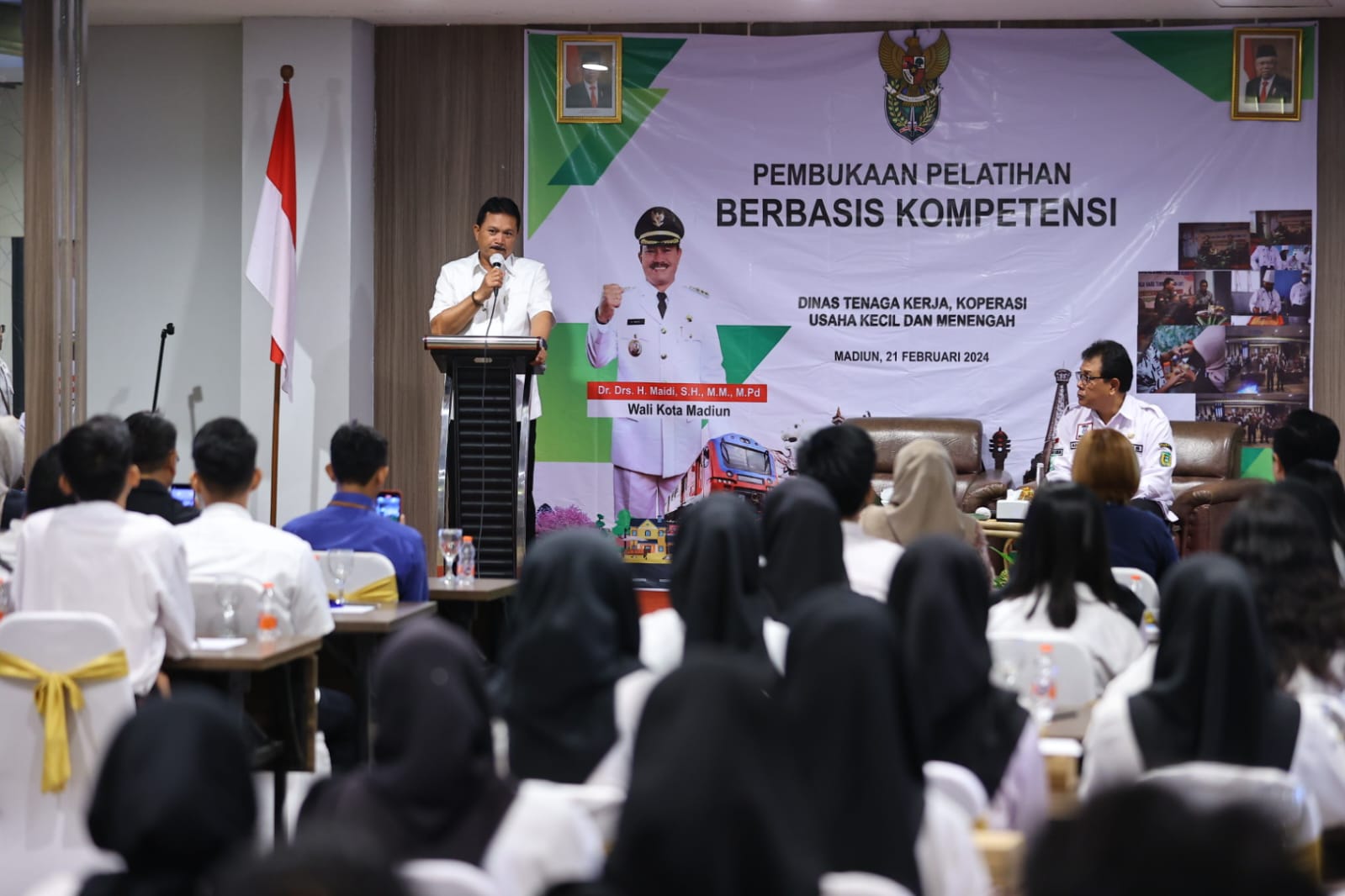 Pelatihan Berbasis Kompetensi Tahap Pertama Dimulai, Wali Kota: Ini Kesempatan Berharga, Harus Dioptimalkan