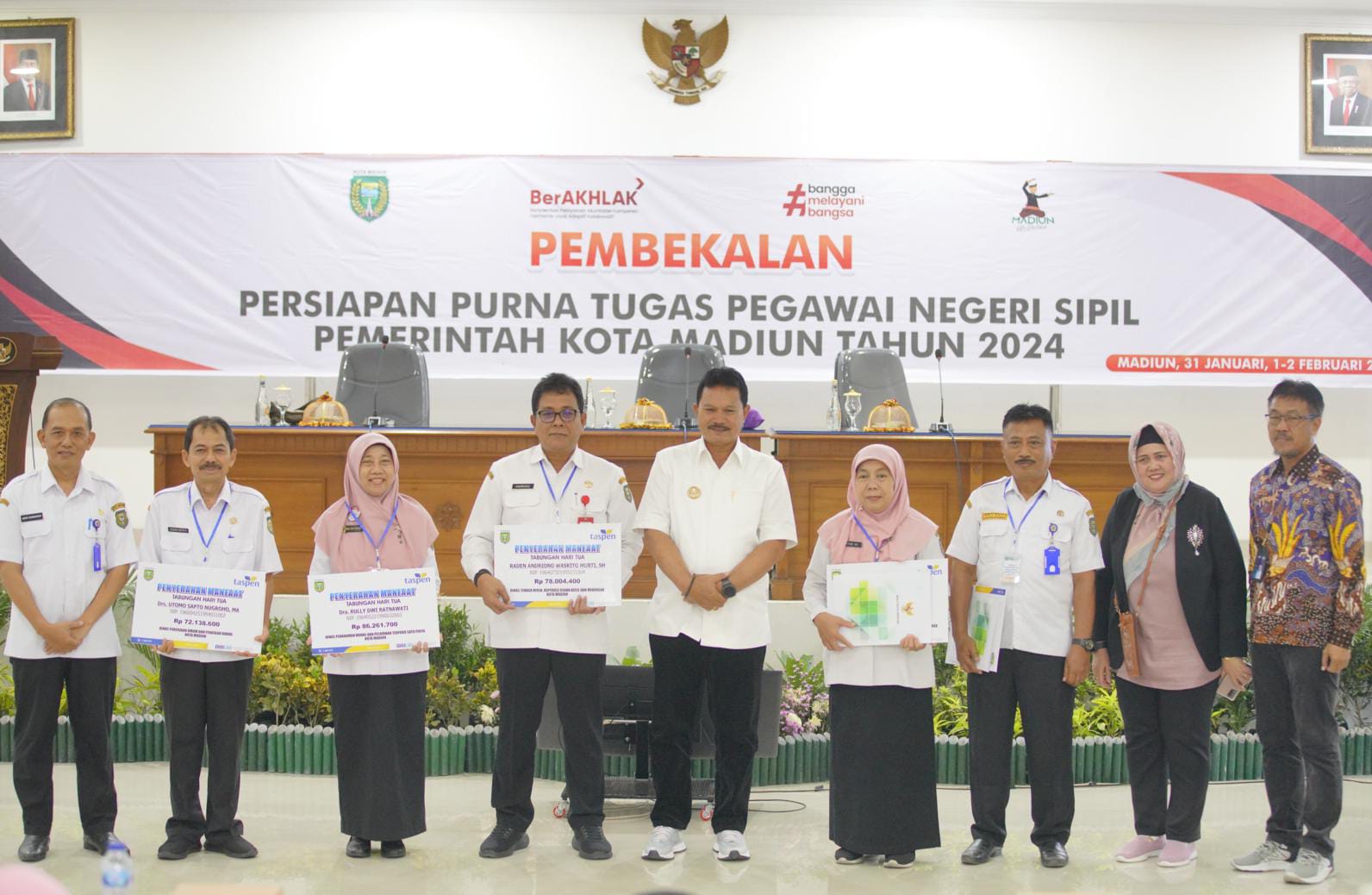 Beri Pembekalan ASN Purna Tugas, Wali Kota Pesan Jaga Produktivitas