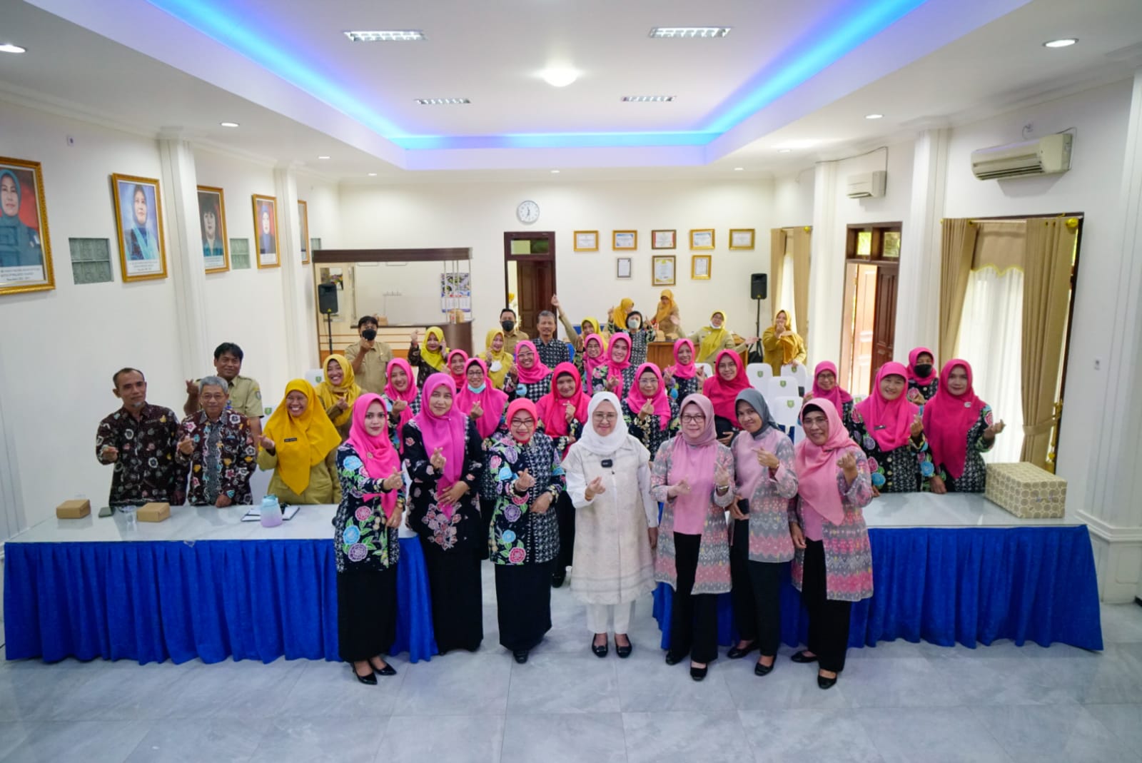 Foto 10 dari 15: Kepincut Sekolah Lansia Tangguh, TP PKK Sumsel Study Banding ke TP PKK Kota Pendekar
